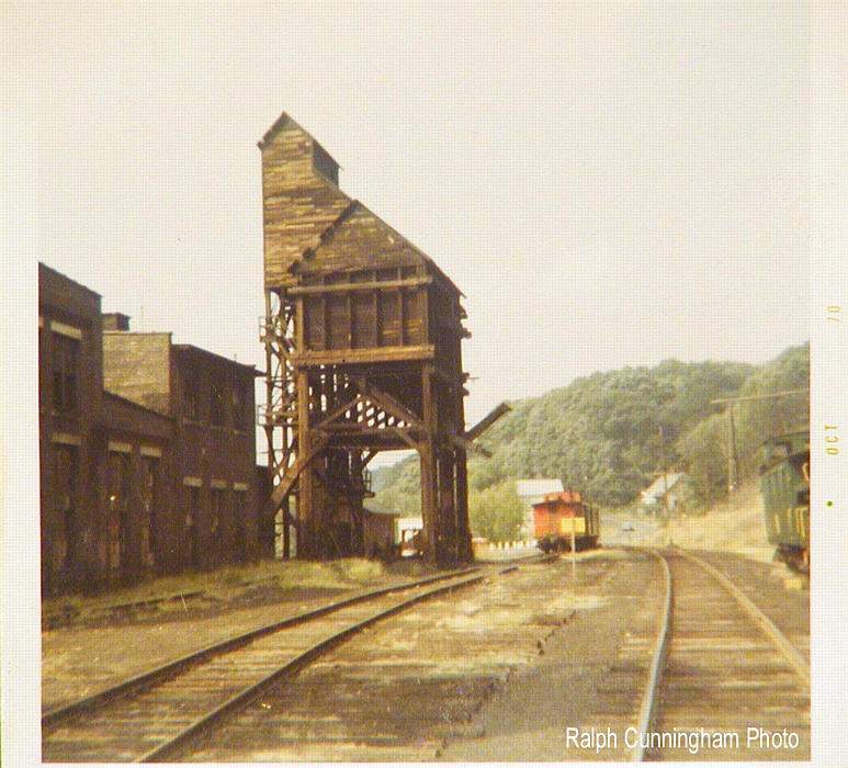 Photo of Green Mountain Coaling Tower, when it was still there..