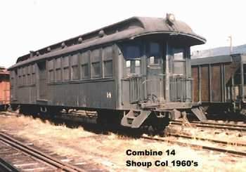 Photo of East Broad Top Railroad's Combine 14