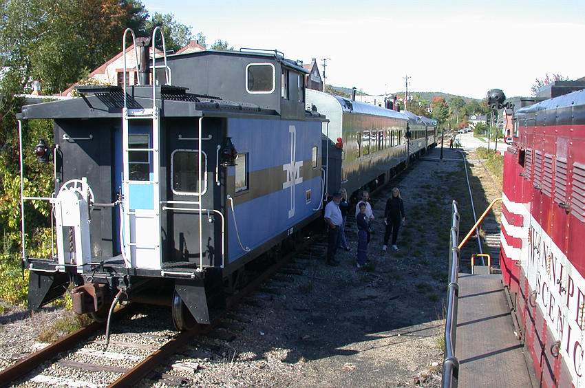Photo of Winnipesuakee Railroad at Plymouth, NH station