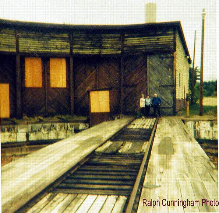 Photo of North Conway Roundhouse June 1971