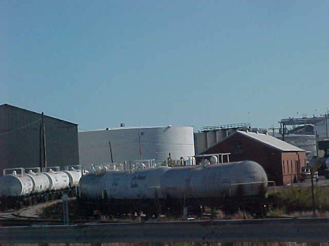 Photo of Kaolin cars waiting to be filled