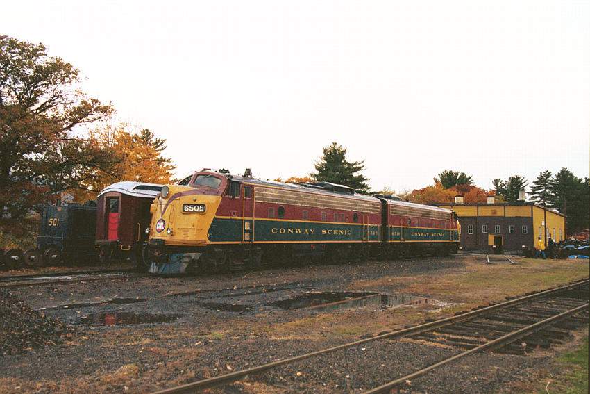 Photo of Conway Scenic 6505 and 6516 at North Conway