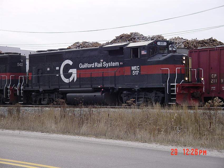 Photo of GRS 517 w/flags & 502