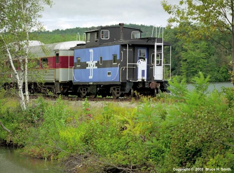 Photo of Former B&M caboose C127