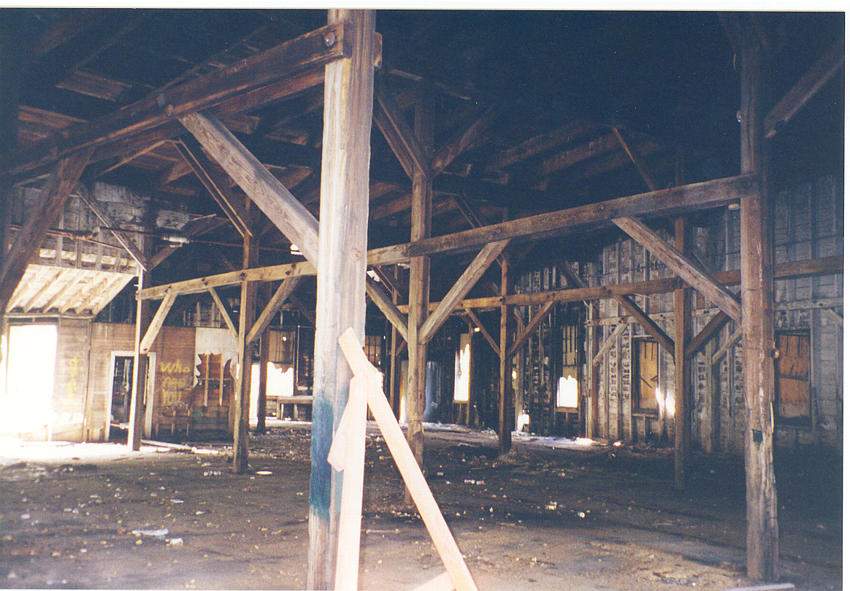 Photo of Interior of the Bartlett Roundhouse