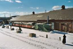 Photo of Naugatuck Railroad Snow Plow Train at Thomaston CT