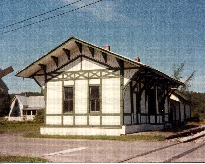 Photo of Greensboro Bend, VT Station 1981