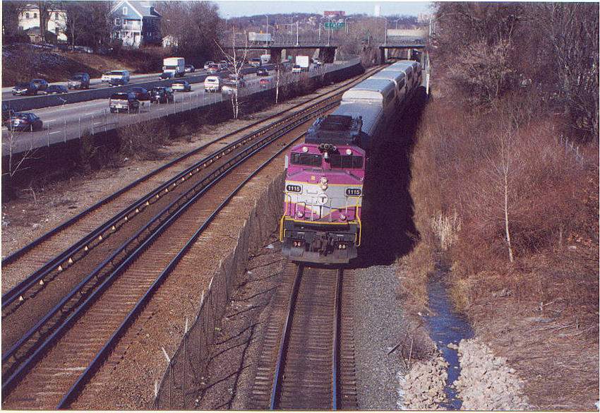 Photo of MBTA 1115