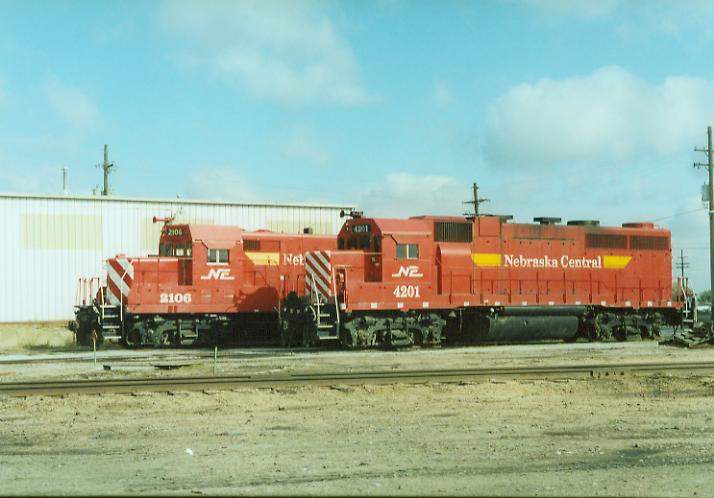 Photo of Nebraska Central units at Grand Island, NE