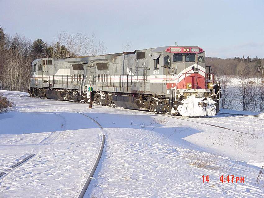 Photo of MM&A 8563/8522 @ Searsport