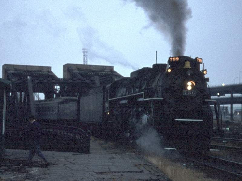 Photo of NKP-759 arriving North Station