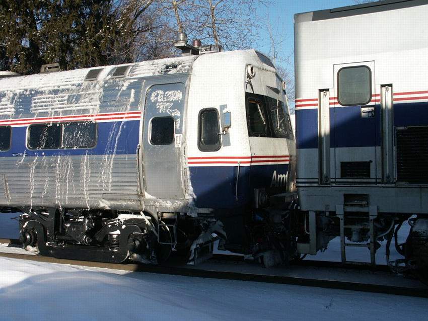 Photo of Amtrak business car 9800.