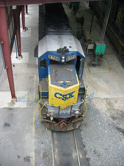 Photo of CSX SD50 #8700 at Selkirk