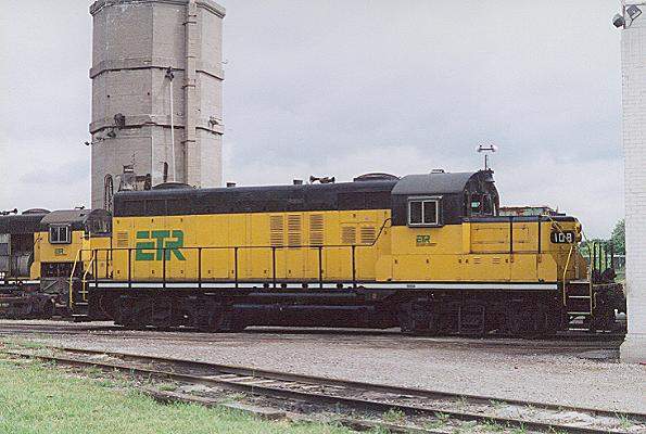 Photo of Essex Terminal GP9 #108 at Windsor, ON.
