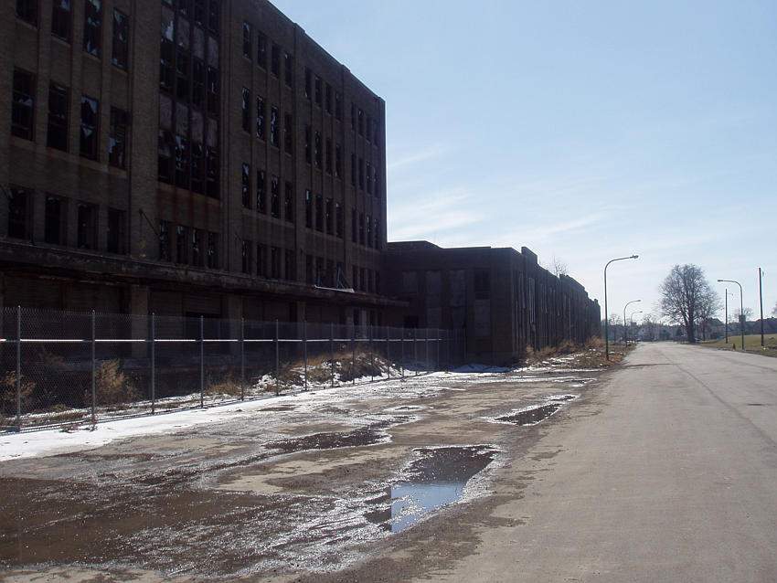 Photo of Roadway under Buffalo Central Terminal