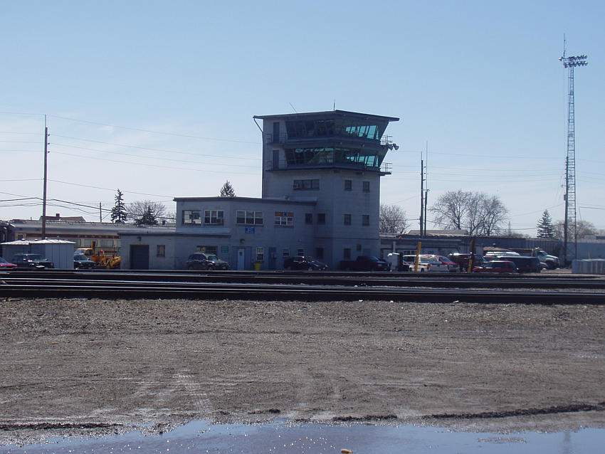 Photo of Main control tower at Frontier Yard