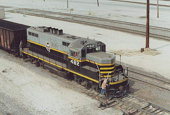 Photo of Belt Railway GP10 #482 at Clearing Yd, Bedford Park, IL.