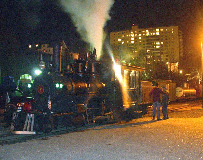 Photo of B & SR Locomotive 7 lives again in Maine