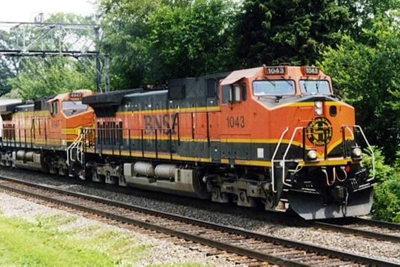 Photo of BNSF  Rochelle IL August 2000