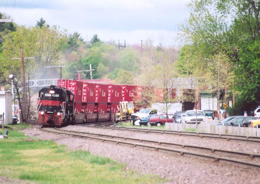 Photo of Eastbound Stack Train