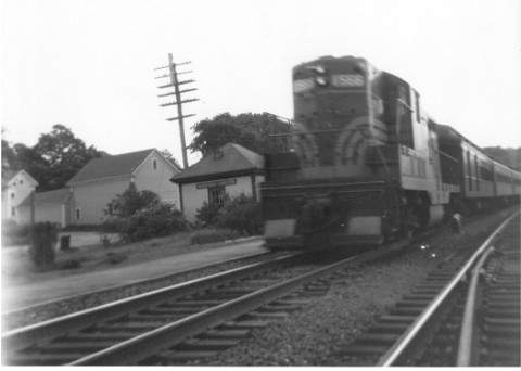 Photo of GP-7 at Wakefield Junction 1953