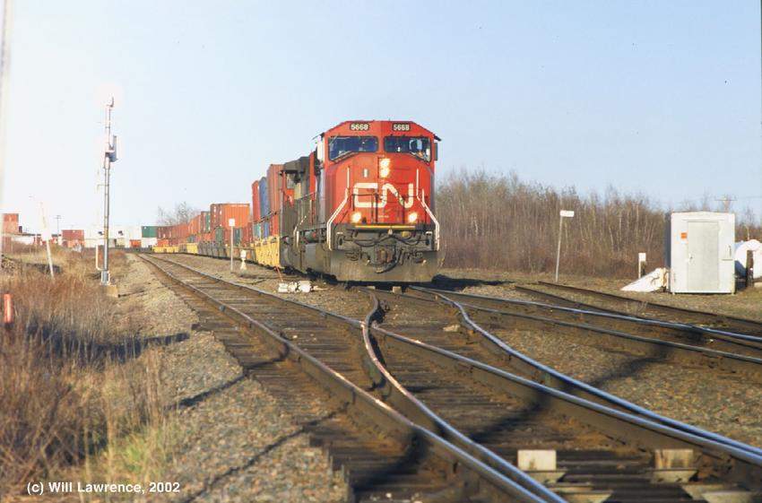 Photo of CN 137 at Moncton, New Brunswick