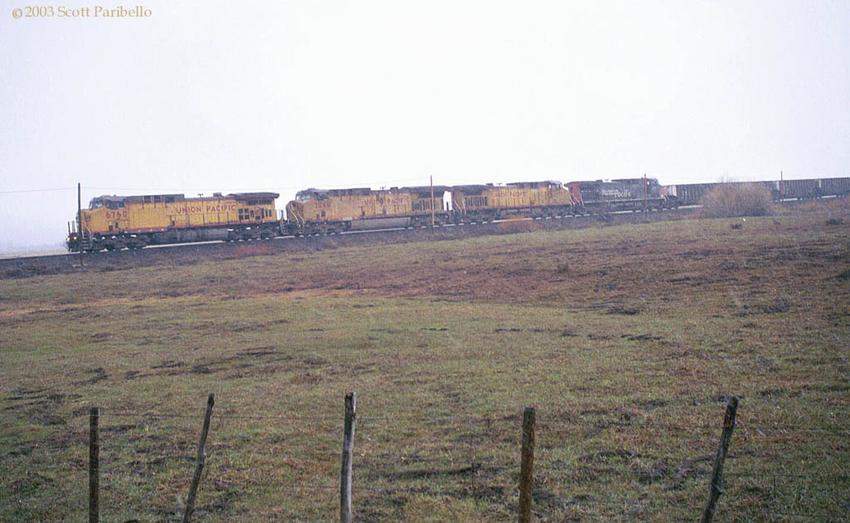 Photo of Empty UP coal train