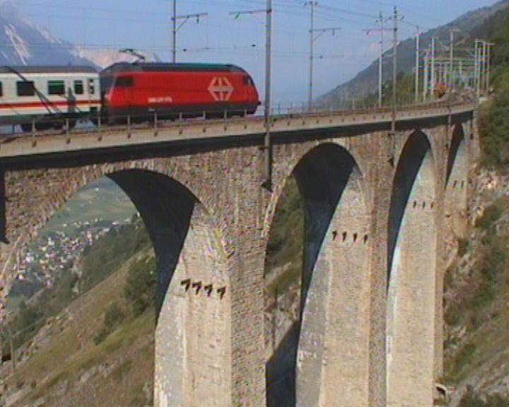 Photo of Swiss Lotchberg line