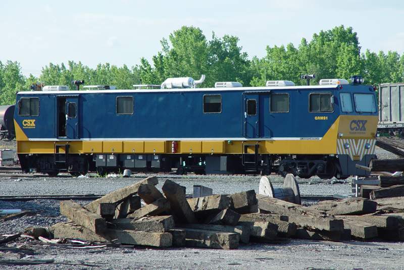 Photo of CSX Track Inspection Car GRMS1 at Selkirk Yard