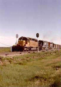 Photo of Northbound Union Pacific freight