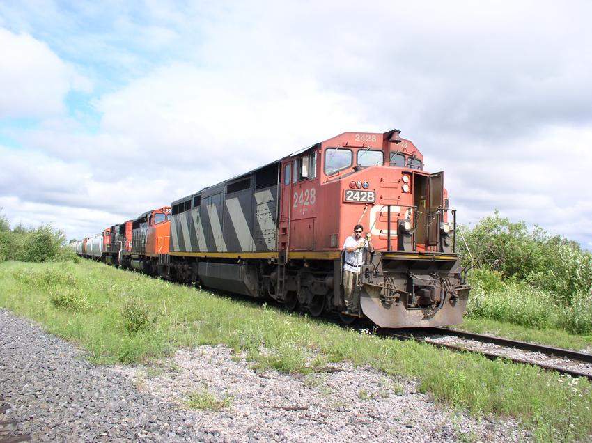 Photo of CN's La Baie - Chambord local at Hebertville