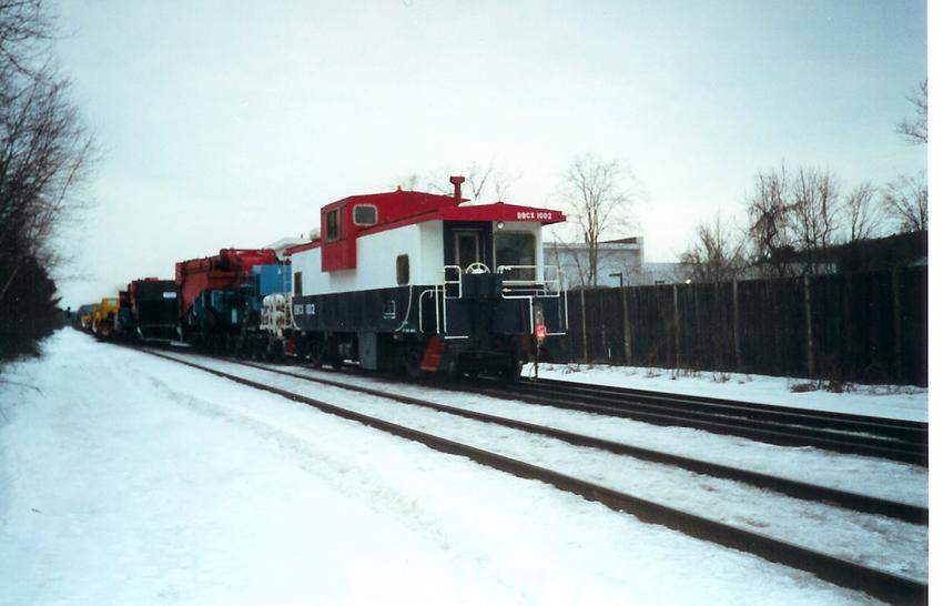 Photo of  Empty High and Wide Caboose