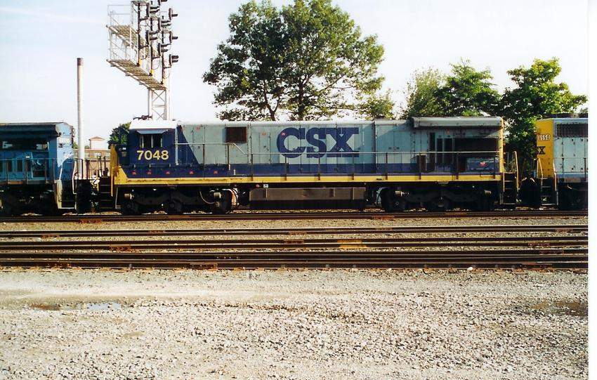 Photo of CSX 7048  on Rail Train Framingham MA
