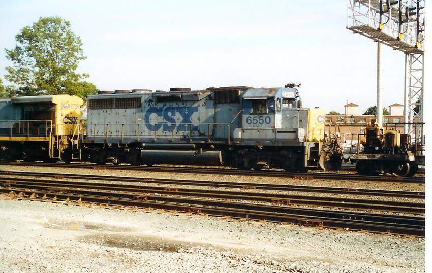 Photo of CSX 6550  on Rail Train Framingham MA