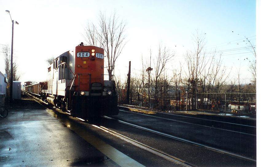 Photo of MBTA 904 Work Train