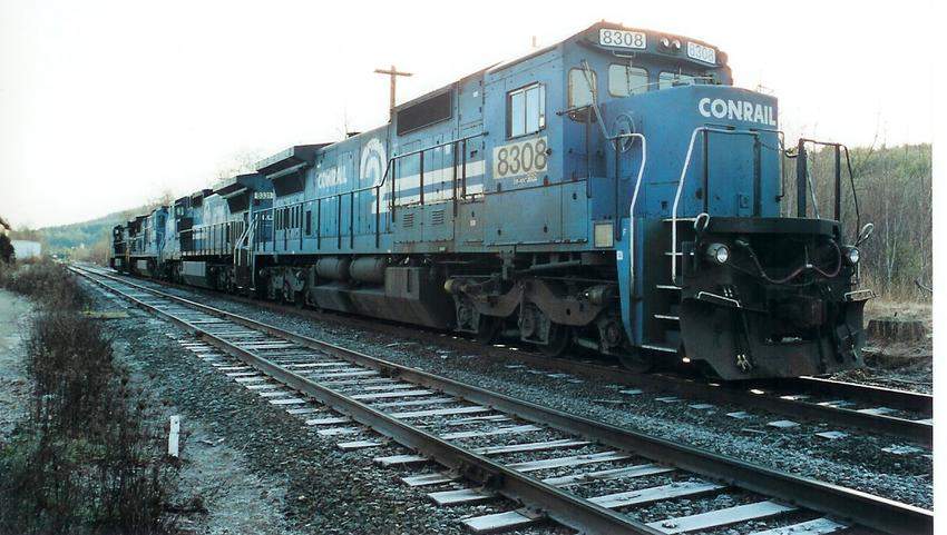 Photo of NS Bow Coal Train Outlawed in Erving MA