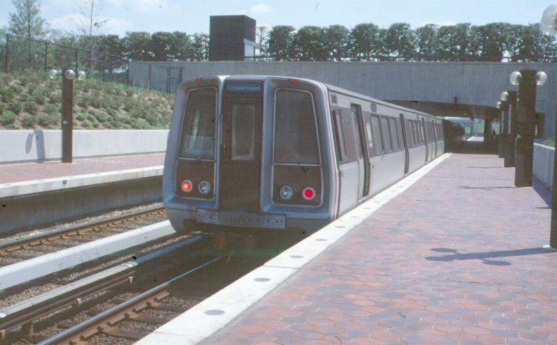 Photo of Washington, DC Metro train