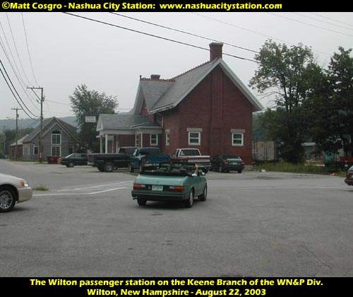 Photo of The Wilton passenger station