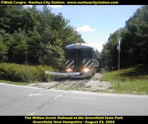 Photo of Wilton Scenic Railroad Arrives at the State Park
