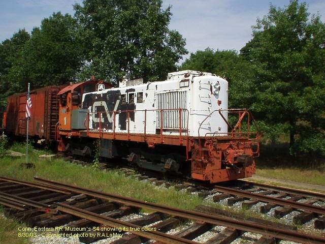 Photo of Conn. Eastern RR Museum's Alco S4