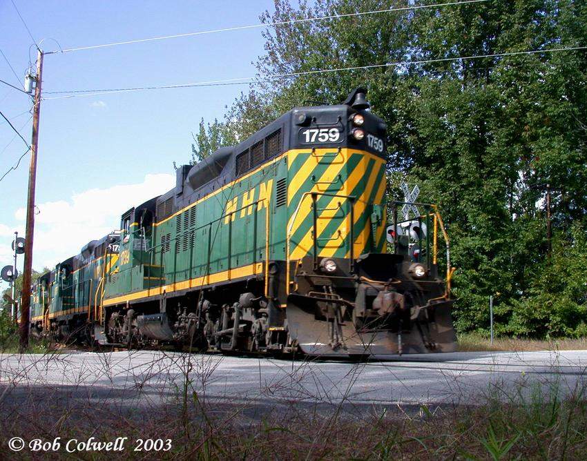 Photo of NHN 1759 Crossing Main St from Somersworth to Rollinsford NH