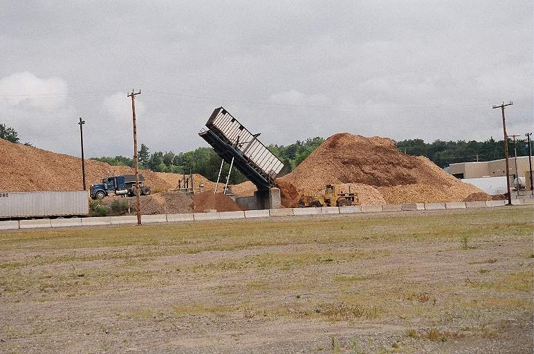 Photo of Wood Chip Unloading