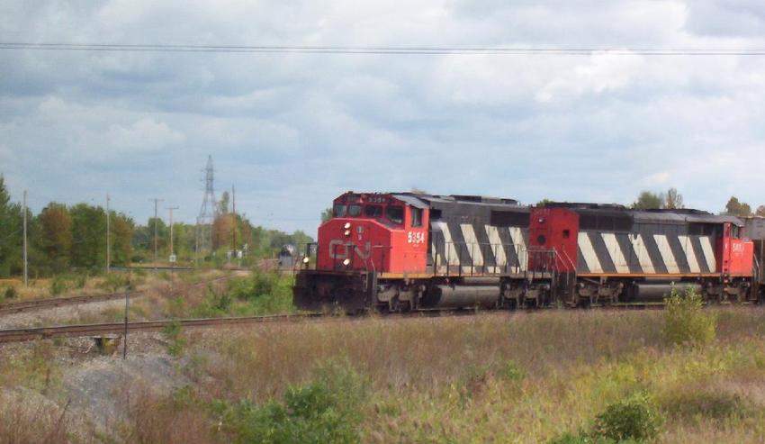 Photo of CN 326 at Cecile Jct.