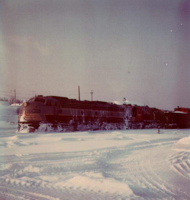 Photo of No. 42 at Vanceboro, Maine 1972