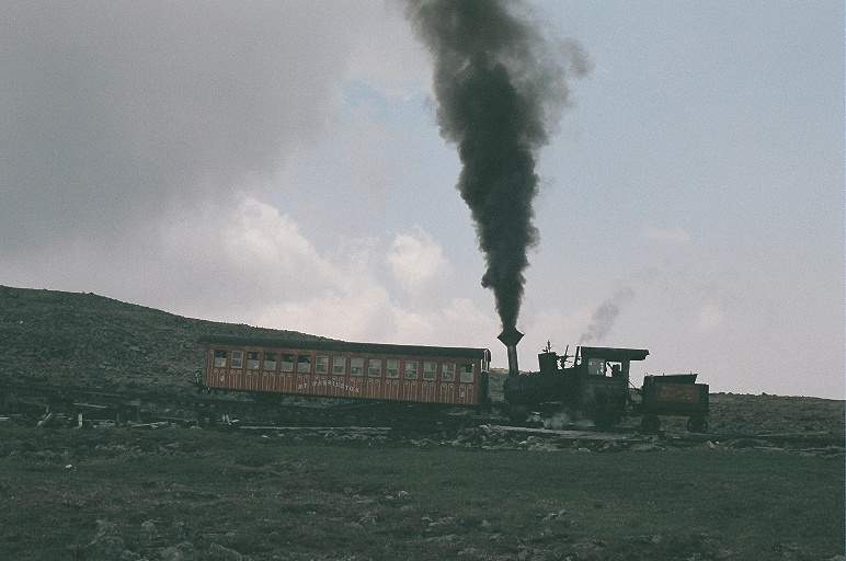 Photo of Mount Washington Cog Railroad Train