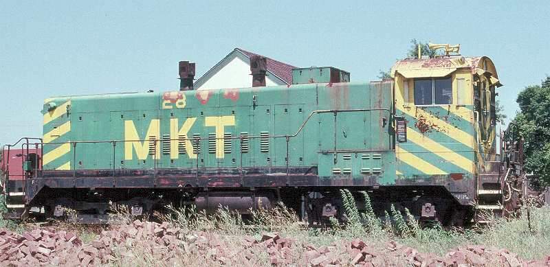 Photo of KATY lines loco in Kansas