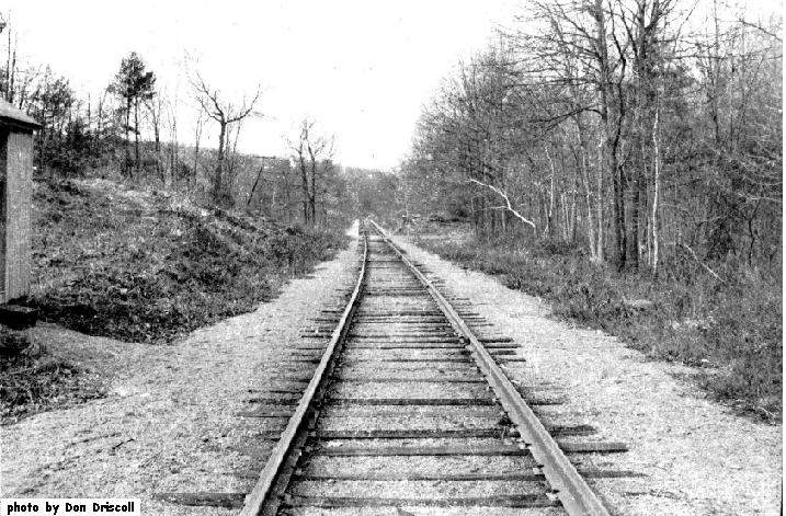 Photo of Grafton & Upton track outside Hopedale