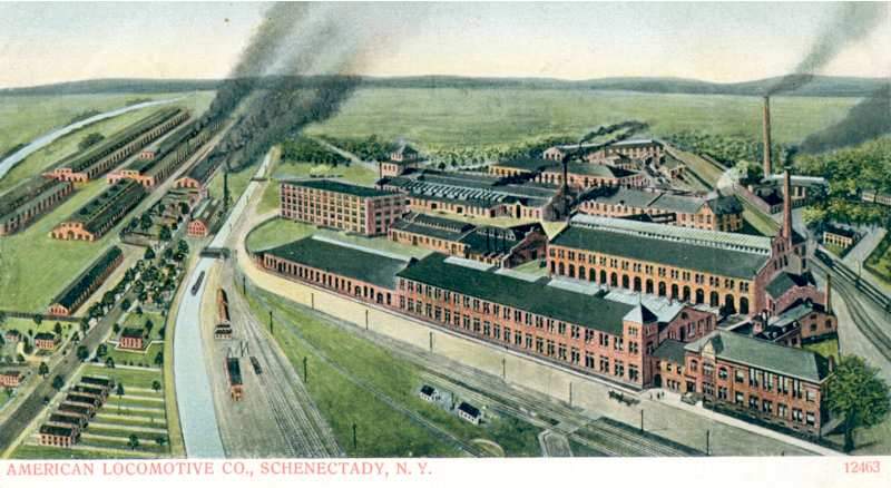 Photo of American Locomotive Company at Schenectady, New York