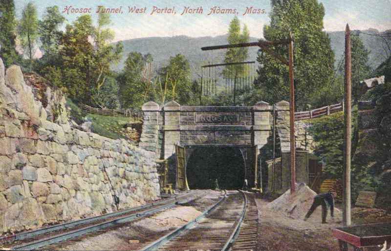 Photo of B&M Hoosac Tunnel at North Adams, MA