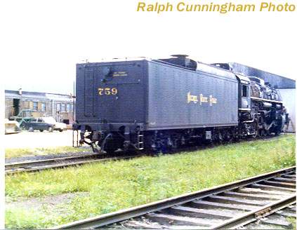 Photo of 759 from the tender end